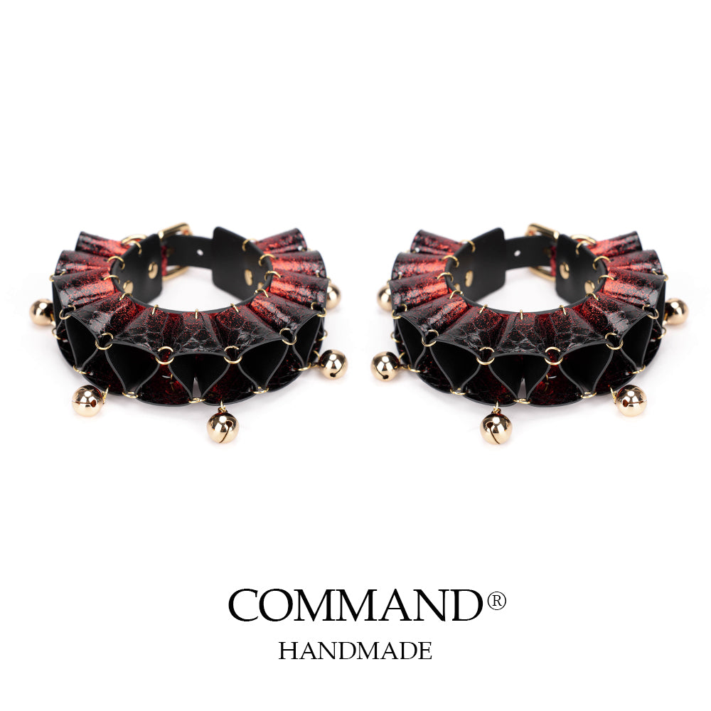 Jester Artisanal Layered Bell Ruffled Anklet — included in Complete Jester Set