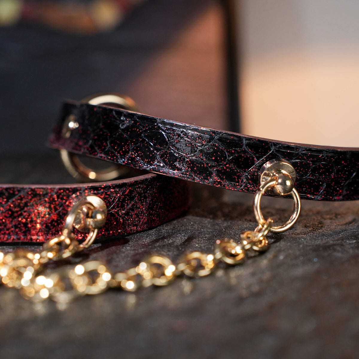 Terra O Ring Choker with Chain