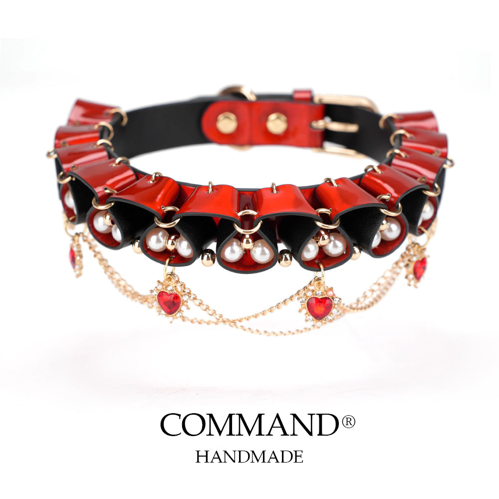Holiday Edition: Double Layered Heart Choker Set