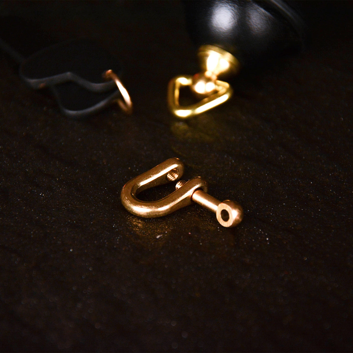 Silent Bell Round Bell With Bone Tag