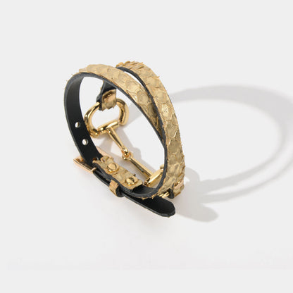 Gold Python Choker/Collar