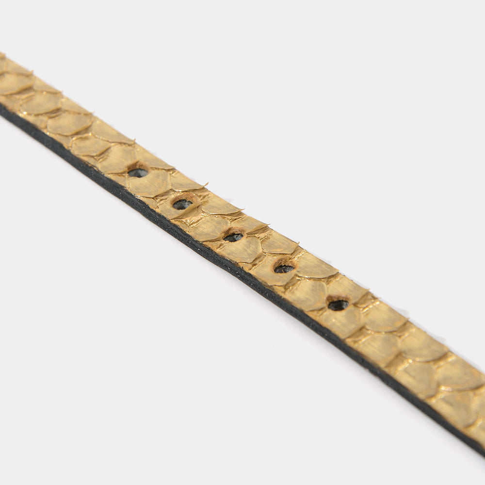 Gold Python Choker/Collar