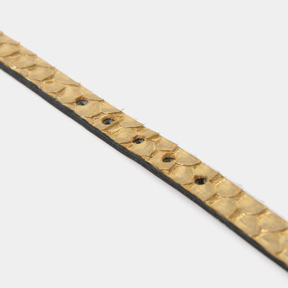 Gold Python Choker/Collar